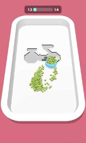 方块填充3D截图