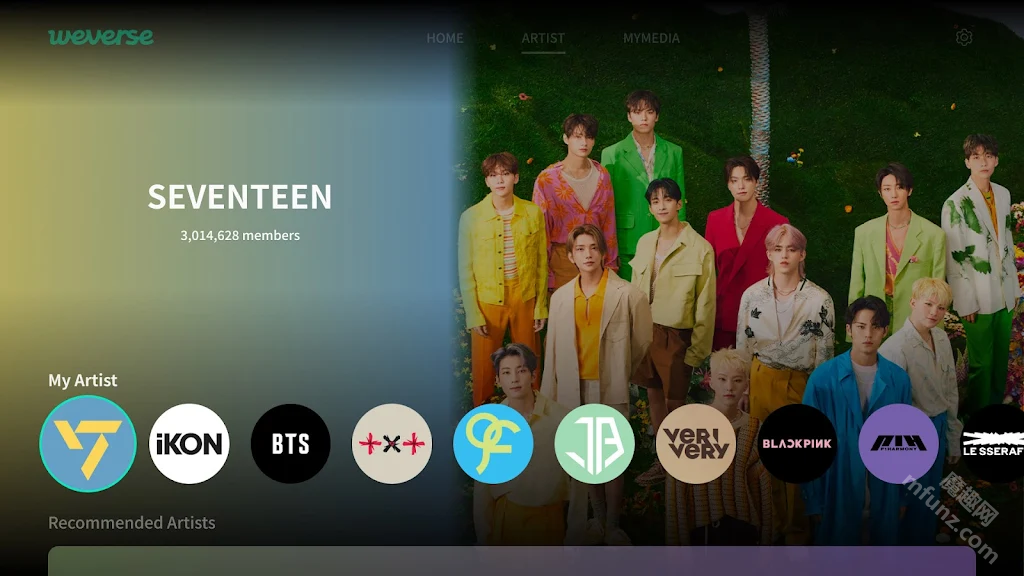 Weverse tv版