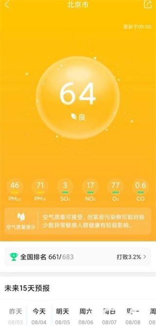 墨迹天气最新版