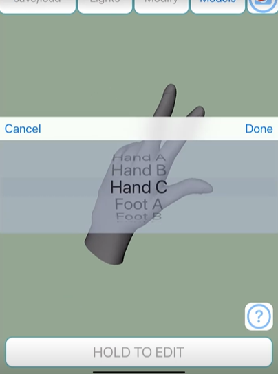 handmodel绘画辅助