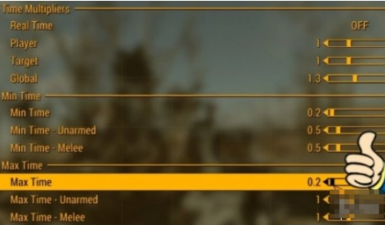 《辐射4》可调节的VATS速度MOD