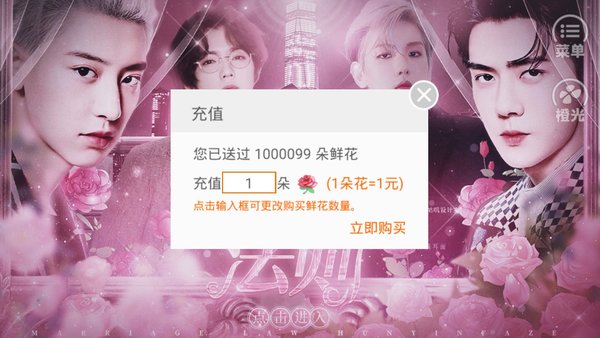 婚姻法则内置菜单游戏截图
