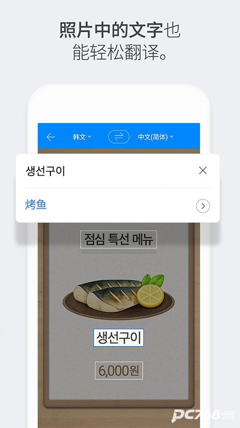 papago中韩翻译