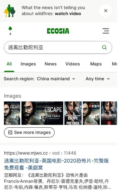 ecosia搜索引擎