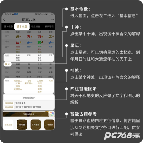 问真八字排盘