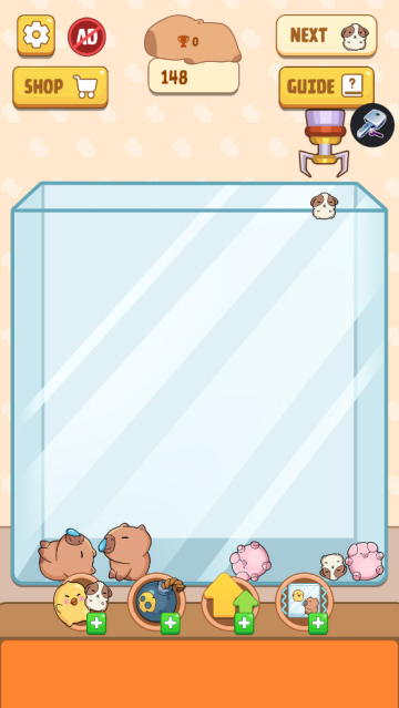 Capybara Merge Drop Game卡皮巴拉合成游戏