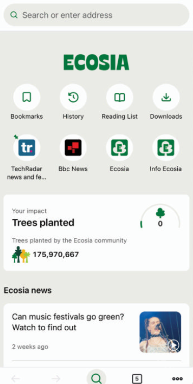 ecosia搜索引擎