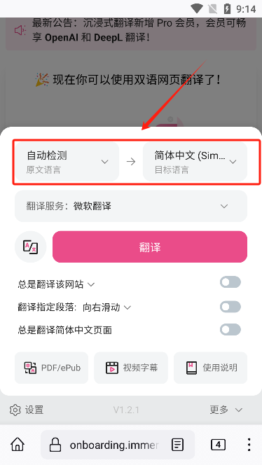 沉浸式翻译