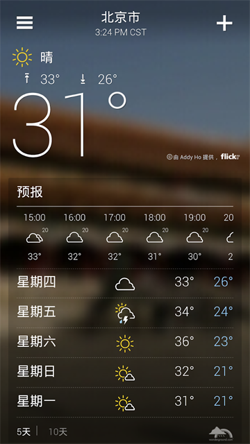 雅虎天气官方版