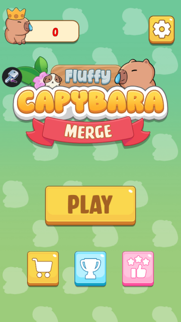 Capybara Merge Drop Game卡皮巴拉合成游戏